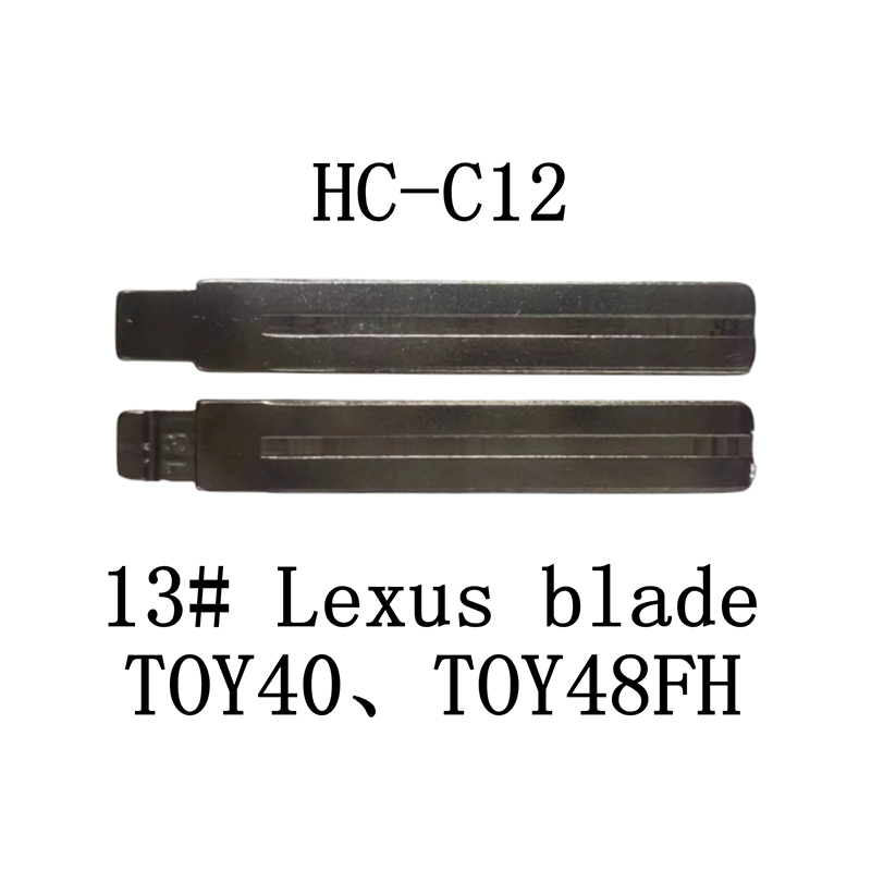 HC-C12 13# مفتاح الوجه KD لـ Lexus TOY40 TOY48FH