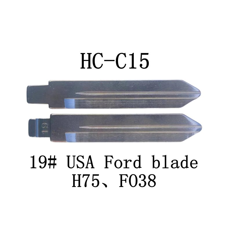 HC-C15 19# مفتاح الوجه KD لـ USA Ford H75 FO38