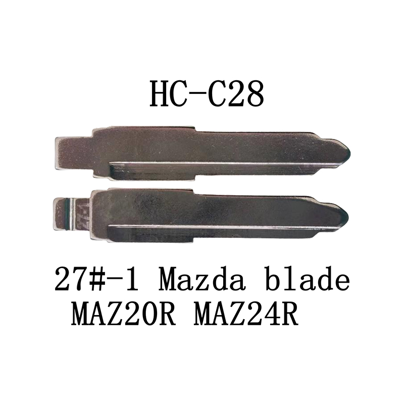 HC-C28 27#-1 مفتاح الوجه KD لـ Mazda MAZ20R MAZ24R