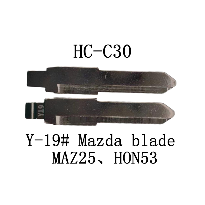 HC-C30 Y-19# مفتاح الوجه KD لـ Mazda MAZ25 HON53