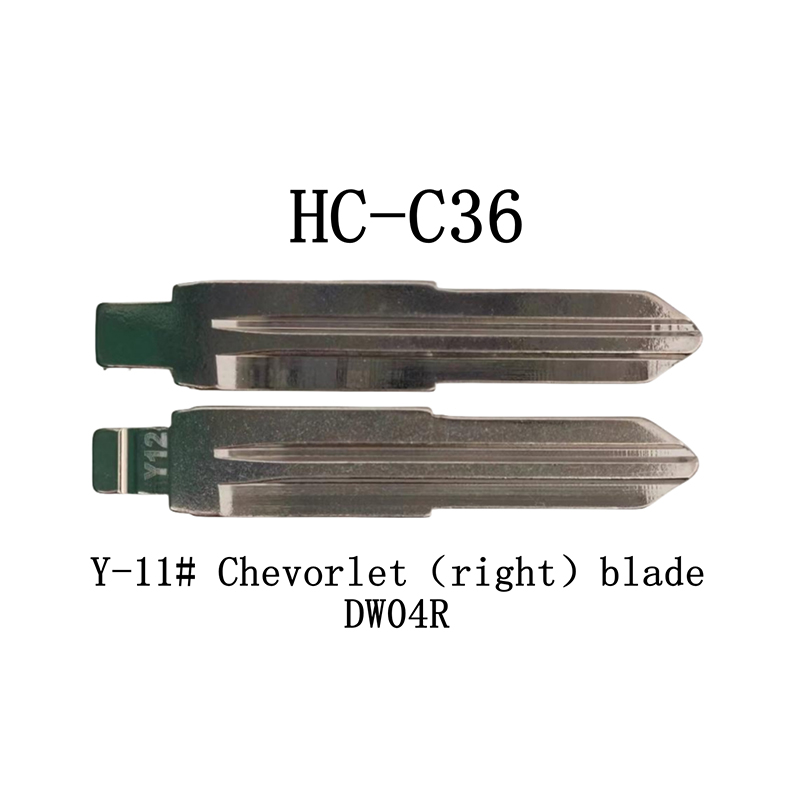 HC-C36 Y-12# مفتاح الوجه KD لـ Chevrolet(Right) DW05R DW06 TOY47