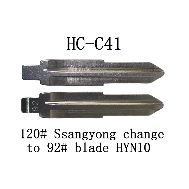 HC-C41 120# مفتاح الوجه KD لـ Ssangyong change to 92# HYN10