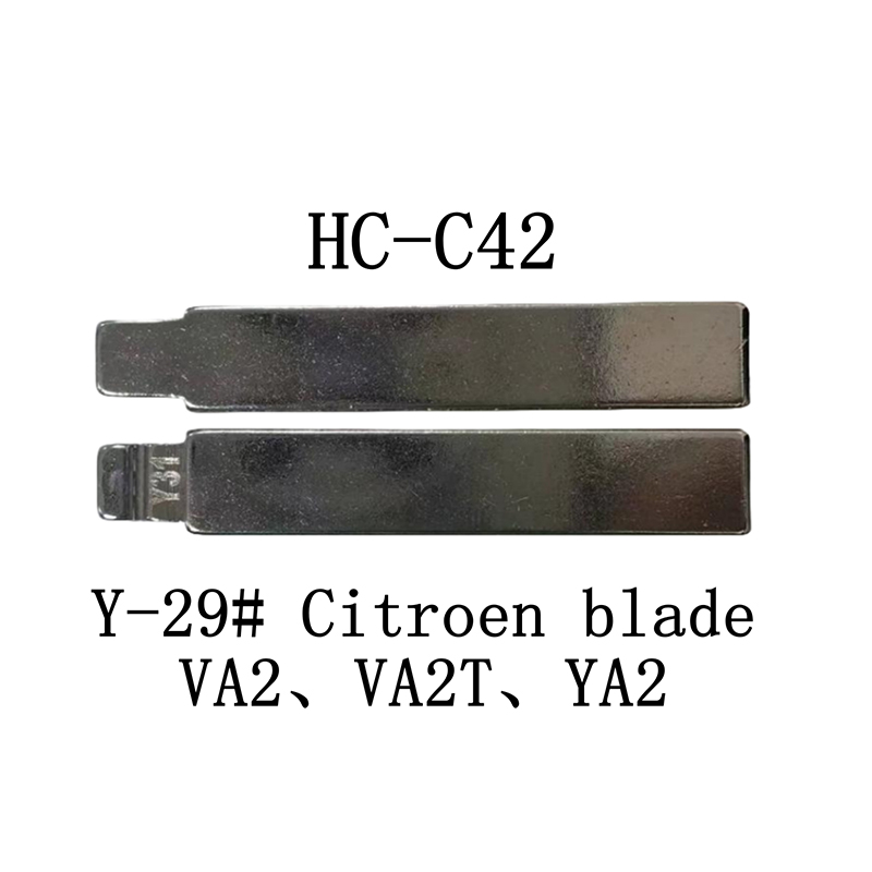 HC-C42 Y-29# مفتاح الوجه KD لـ Citroen VA2 VA2T YA2