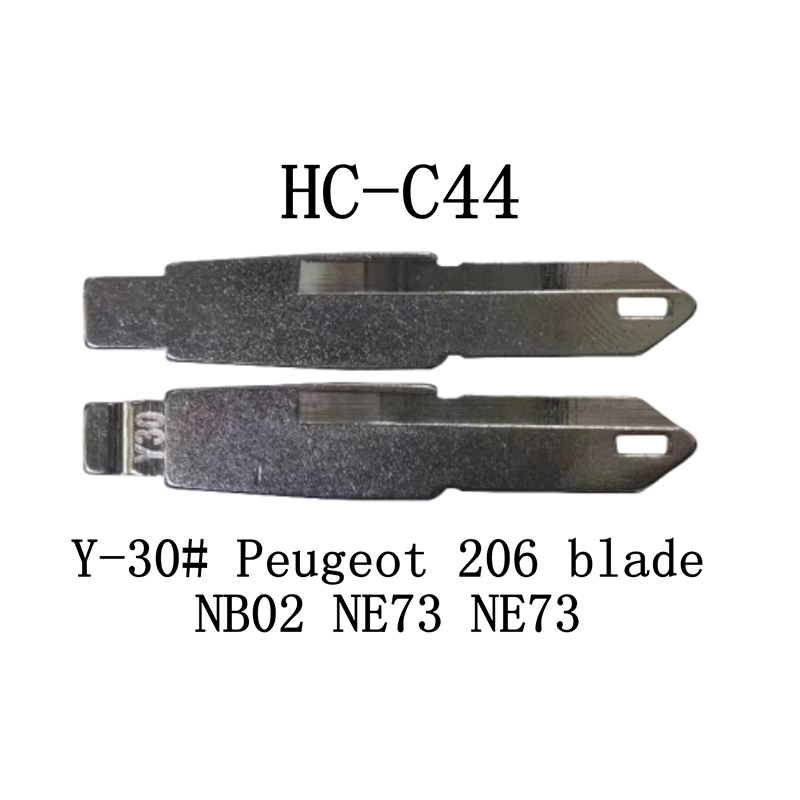 HC-C44 Y-30# مفتاح الوجه KD لـ Peugeot 206 NB02 NE73 NE73