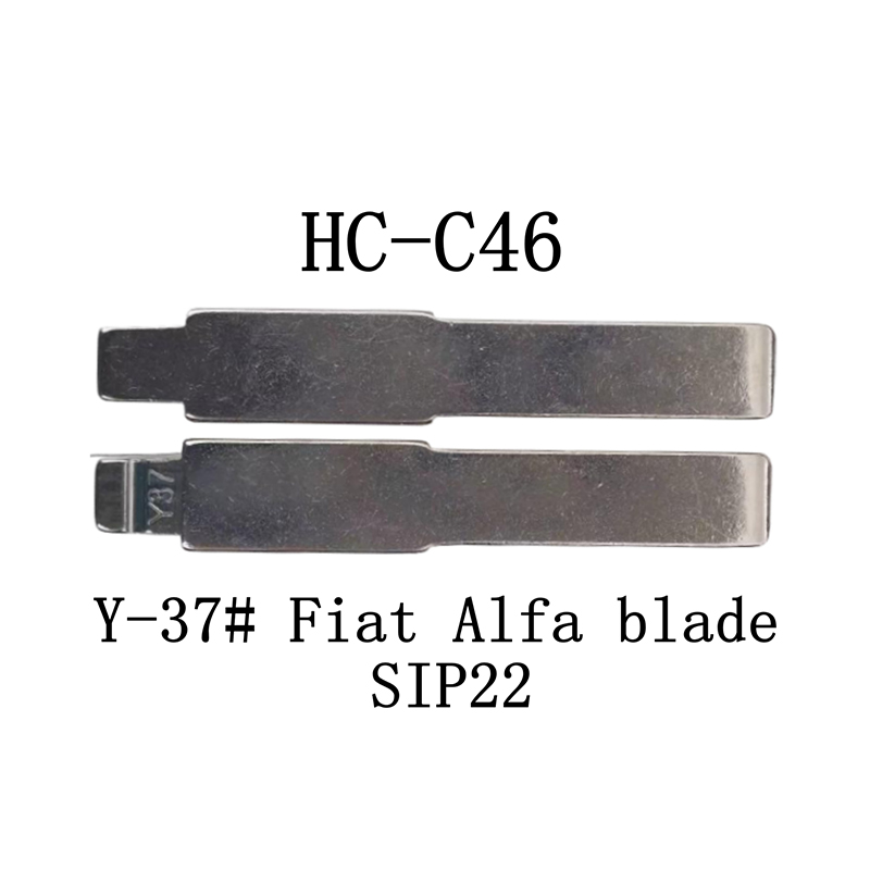 HC-C46 Y-37# مفتاح الوجه KD لـ Fiat Alfa SIP22