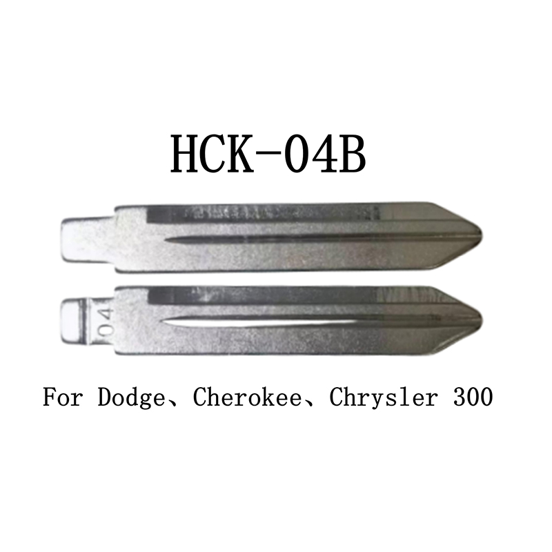 HCK-04B 04# شفرة مفتاح قابلة للطي لـ Dodge Cherokee Chrysler 300C