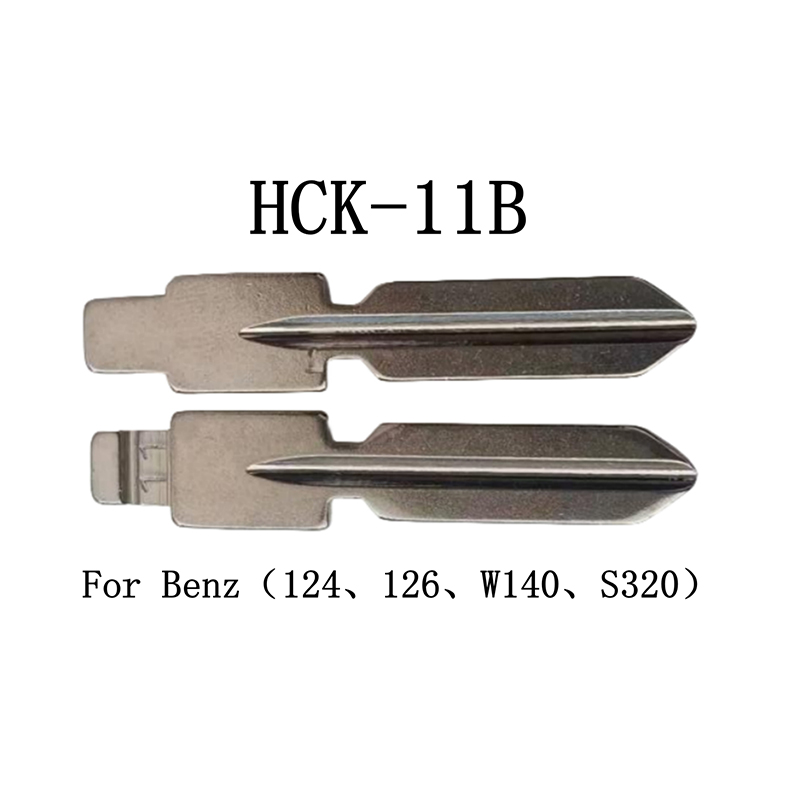 HCK-11B 11# شفرة مفتاح قابلة للطي لـ Benz(124 126 W140 S320)