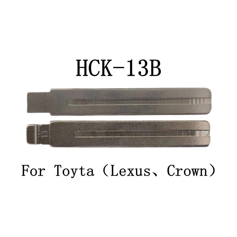 HCK-13B 13#  شفرة مفتاح قابلة للطي لـ Toyta(Lexus Crown)