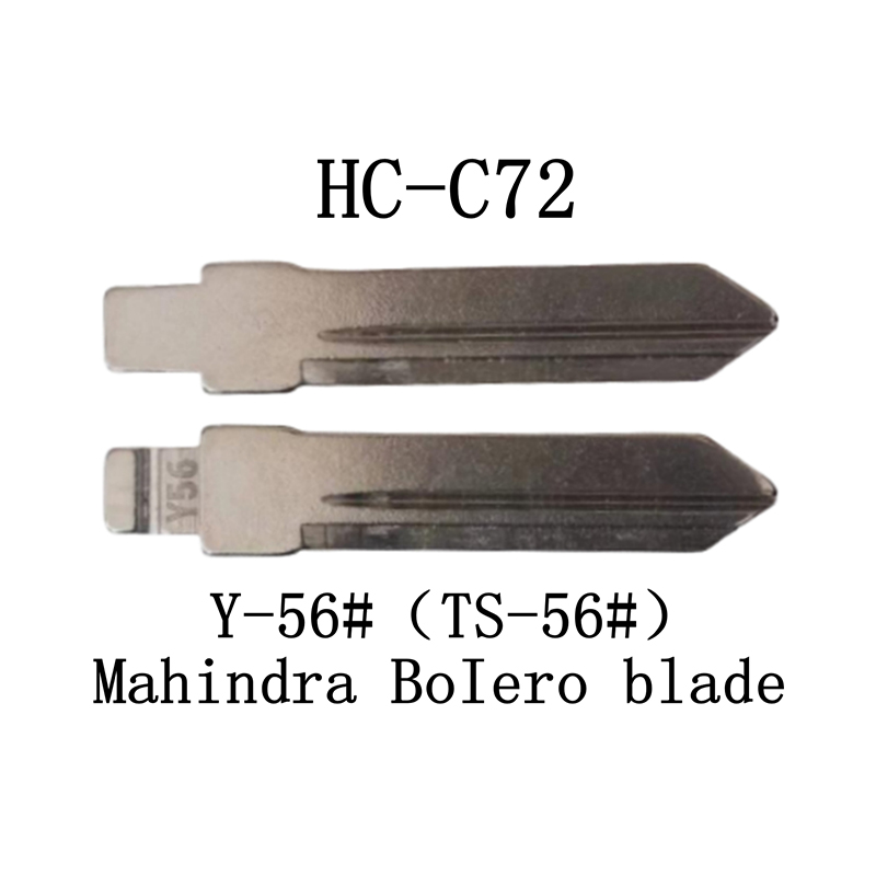 HC-C72 Y-56#（TS-56#）مفتاح الوجه KD لـ Mahindra BoIero