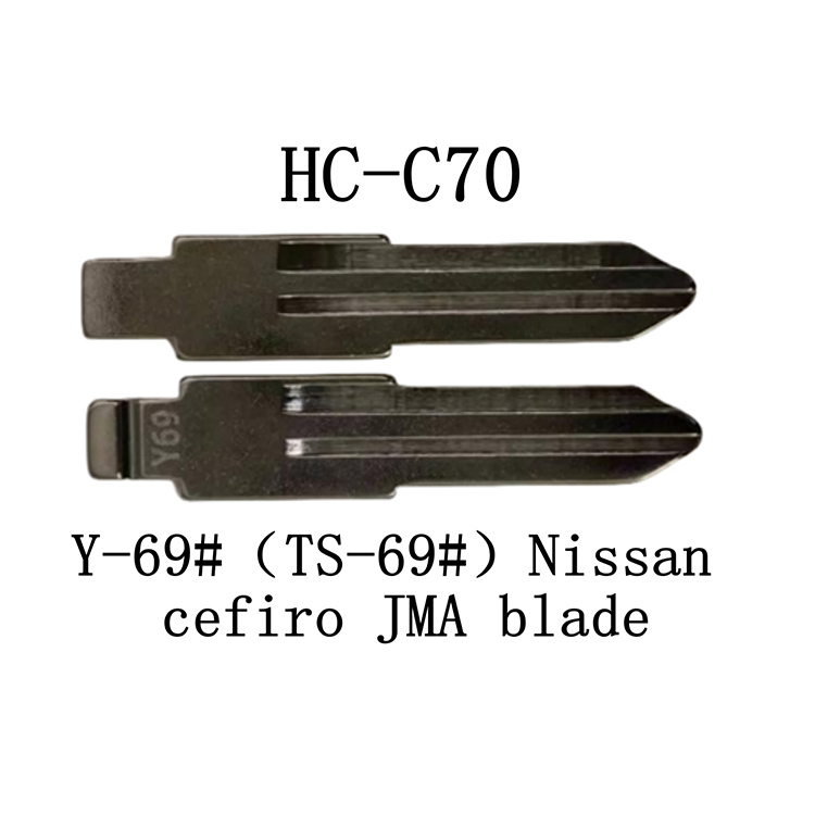 HC-C70 KD مفتاح الوجه لـ Y-69#(TS-69#)Nissan Cefiro JMA Blade