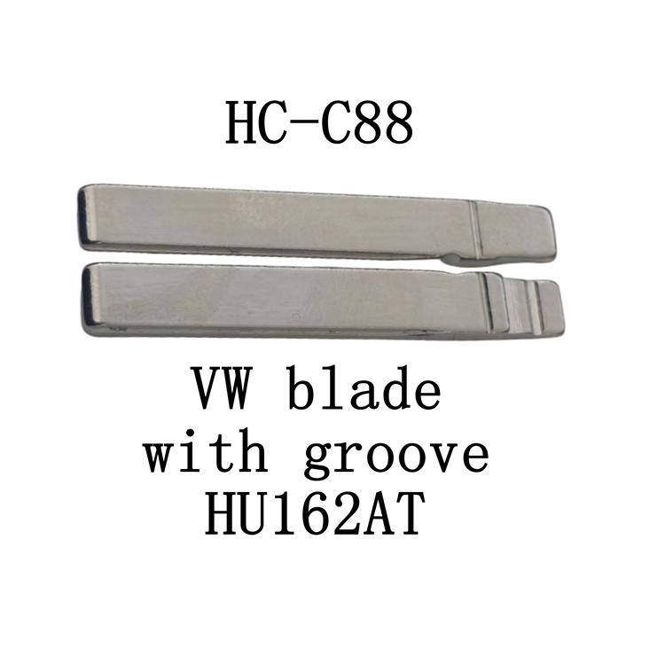 HC-C88 مفتاح الوجه KD لـ VW blade with groove HU162AT